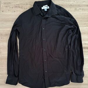 Old Navy Black Casual Button Down Shirt